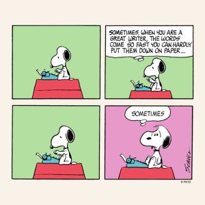snoopy-writer